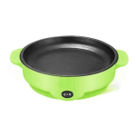 Tigaie electrica rotunda E147 Verde 22 cm 450W