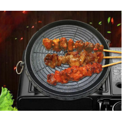 Tigaie rotunda pentru gratar Aorlis AO-78288 de 32cm strat antiaderent