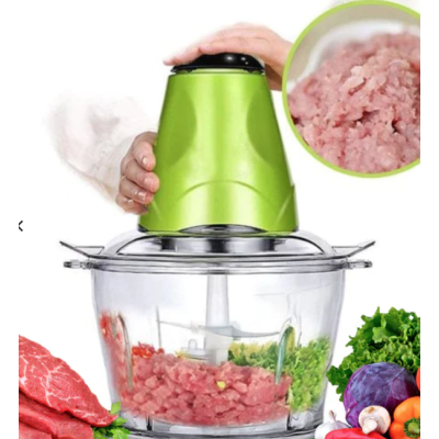Tocator Electric Q JR841 Multifunctional 250W pentru Carne Fructe si Legume Capacitate 3L