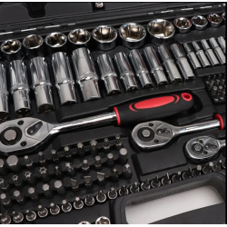 Trusa 216 Piese Chei Clichet Biti si Tubulare