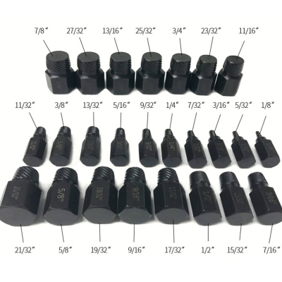 Trusa 25 piese extractoare suruburi Albastra