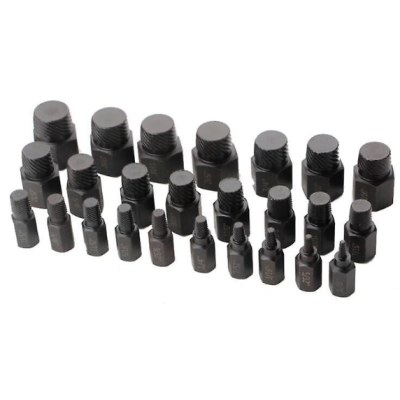 Trusa 25 piese extractoare suruburi Albastra