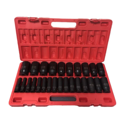 Trusa 26 piese tubulare impact lungi 10-36MM
