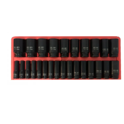Trusa 26 piese tubulare impact lungi 10-36MM