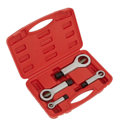 Trusa 4 piese extractoare piulite 9mm 27mm rotunde