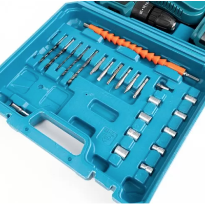 Trusa Bormasina cu 30 piese 24V cu 2 acumulatori si incarcator