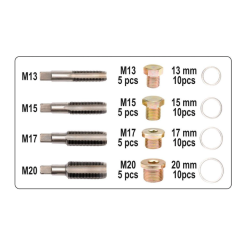 Trusa pentru reparat buson baie ulei 64 piese