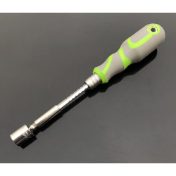 Trusa surubelnita cu biti si tubulare verde 41 piese