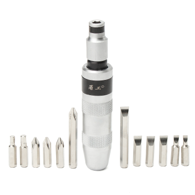 Trusa Surubelnita de impact 14 piese cu 12 biti metalici surubelnita si adaptor