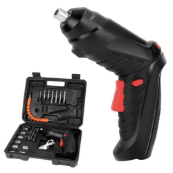 Trusa surubelnita electrica fara fir cu accesorii 1800mah maner ajustabil