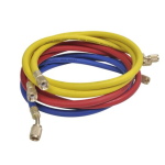 Trusa verificat AC cu 2 manometre 2 Robineti 2 mufe si 3 furtune 90cm pentru aer conditionat  / Freon