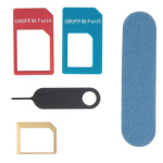 UB Adaptor universal Nano Sim Griffin 5 în 1 pentru toate dispozitivele mobile