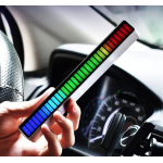 UB Bara cu leduri RGB sincronizare muzicala lumini de ritm senzor sunet 32 leduri