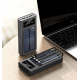 UB Baterie Externa 4 in 1 cu incarcare solara 10000mAh display digital si cabluri AM