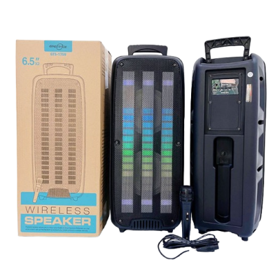 UB Boxa bluetooth portabila 6.5 inci GTS-1759 Karaoke cu Microfon SUS