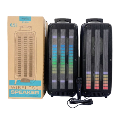 UB Boxa bluetooth portabila 6.5 inci GTS-1759 Karaoke cu Microfon SUS