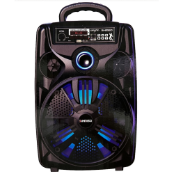 UB Boxa portabila QS-825 KIMISO cu Bluetooth si Microfon pentru Karaoke 8" SUS