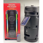 UB Boxa ZQS 4253 bluetooth cu panou solar si lumina RGB