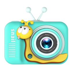 UB Camera pentru copii HD 1080P Melc Turcoaz BS