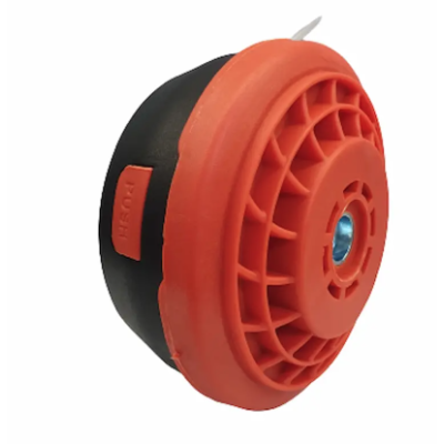 UB Cap motocoasa buton metal gri+portocaliu MX144