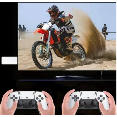 UB Consola tip stick cu jocuri retro 15000 de Jocuri Video 9 emulatoare si 2 controller Wireless HASAN