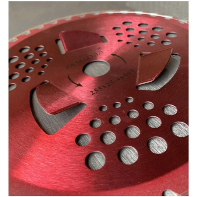 UB Disc vidia pentru motocositoare 40T 255 x 25.4 cu 3 aripioare