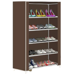 UB Dulap textil pentru incaltaminte 5 rafturi ALBASTRU SUS