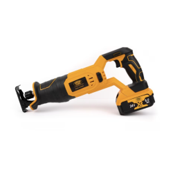 UB Fierastrau sabie cu 2 acumulatori 24V 5Ah 3300rpm Galben IR