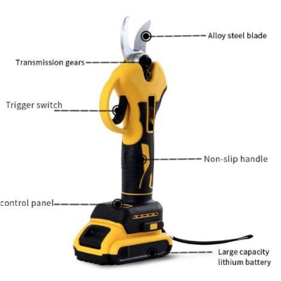 UB Foarfeca Electrica cu 2 Acumulatori 21V cu taiere max. 25mm/30mm