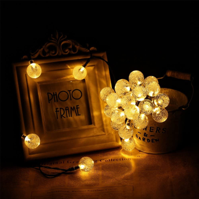 UB Instalatie 30 LACRIMA LED aspect Cristal, Alb Cald 5m