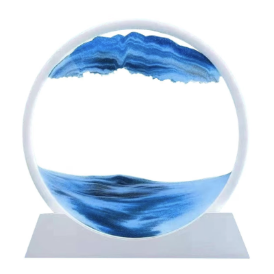 UB Lampa decorativa MOV tip clepsidra nisipuri miscatoare