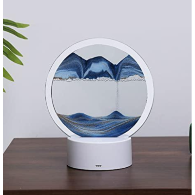UB Lampa decorativa MOV tip clepsidra nisipuri miscatoare