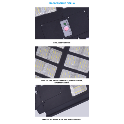 UB Lampa solara 300W 16 Casete LED in unghi 45 grade