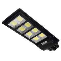 UB Lampa solara stradala 400W Led COB 8 Casete individuale sus verde