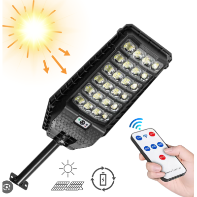 UB Lampa solara stradala 480 LED, Senzor de miscare W7208-6