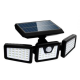 UB Lampa Solara Tripla cu Panou Solar Incorporat 74 LED SMD Reglabila 360 grade FL 1725A BASE