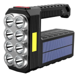 UB Lanterna  de mana ST11 cu 8 LED cu incarcare solara si USB