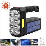 UB Lanterna  de mana ST11 cu 8 LED cu incarcare solara si USB