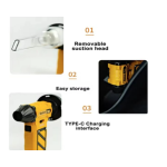 UB Mini Ventilator de mana de mare putere 2 in 1 portabil F015