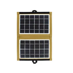 UB Panou solar Portabil 4W CL-670 cu husa textila maro MK