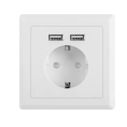 UB Priza de perete 100V - 240V cu 2 porturi USB SO