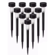 UB Set 10 lampi solare pentru gradina cu Led Negre SO