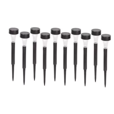 UB Set 10 lampi solare pentru gradina cu Led Negre SO