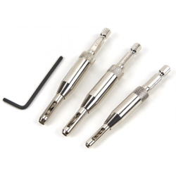 UB Set 3 Burghie cu Zencuitor si Limitator pentru Balamale SC