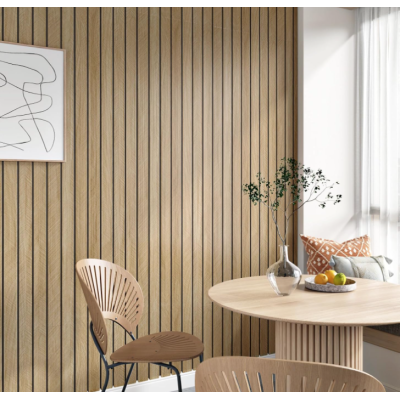 UB Set 5 placi de tapet autoadeziv imitatie RIFLAJ  30x60 cm lemn natural 