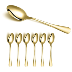 UB Set 6 linguri otel inoxidabil auriu HS