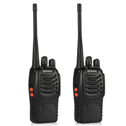 UB Set doua statii radio emisie receptie portabile Baofeng BF 888S AX