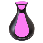 Umdificator / Difuzor de aroma LED 7 culori Maro inchis cu alb