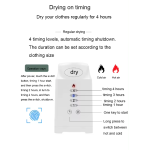 Umeras haine/pantofi cu functie de uscator electric