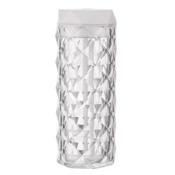 Umidificator de aer tip lampa decorativa cu lumini LED crystal